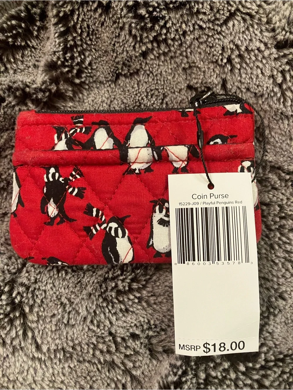 NWT Vera Bradley Penguin 🐧 coin pouch